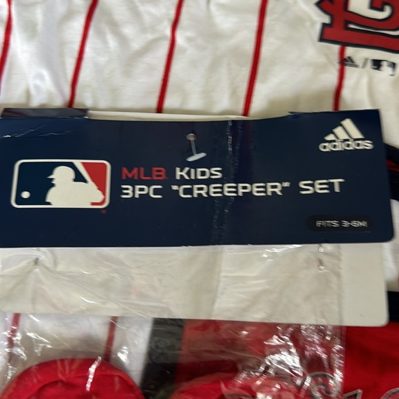 STL CARDINALS 3 PEICE BABY MLB OUTFIT NWT - Picture 2 of 4